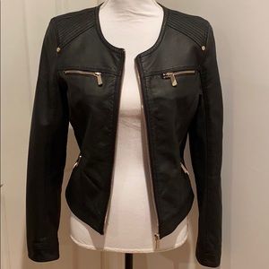 TCEC Black Moto Jacket